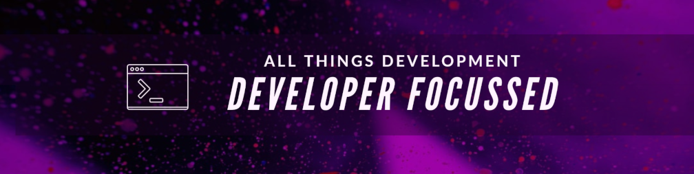 developer focussed banner